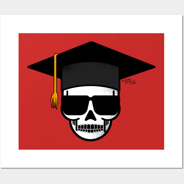 School Skull's Cool Wall Art by NathanielF